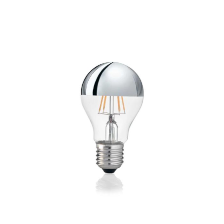 IDEAL LUX Lampadina E27 Goccia 08w 3000k Cri80 Cromo - 123882