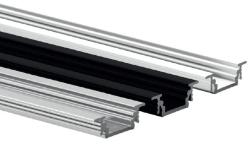 PROFILO INCASSO+COVER TRASP.+TAPPI 2MT-BI