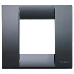 VIMAR IDEA PLACCA 1/2 MODULI GRIGIO GRAFITE