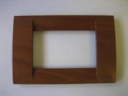 Vimar IDEA PLACCA CLASSICA LEGNO 3M TEAK