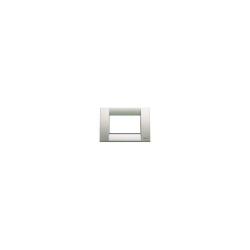 Vimar IDEA PLACCA CLASSICA METALLO 3 MODULI CHAMPAGNE MICALIZZATO