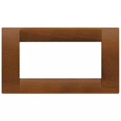 Vimar IDEA PLACCA 4 MOD LEGNO NOCE