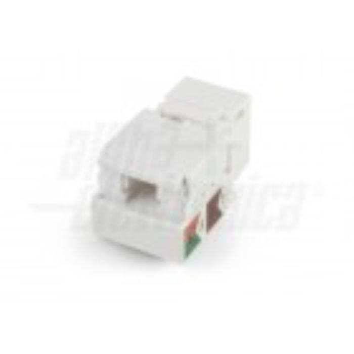Presa Keystone 8P8C RJ45 non schermata - Cat.5e - UTP - Crimpaggio senza utensile