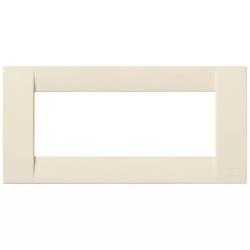Vimar IDEA PLACCA 5 MODULI TECNOPOLMERO SILK BIANCO