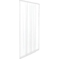 ZANZARIERA PORTA ECCO STRIP A STRISCE IRS POLIESTERE BIANCO CM 140 H.CM 250