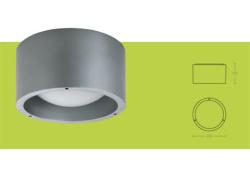 APPLIQUE DA ESTERNO IN ALLUMINIO E VETRO 26W G24 d-3
