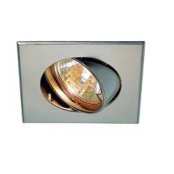 SLV SQUARE MR16 QUADRATO SILVER 12V