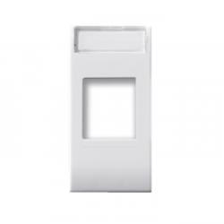 AVE DOMUS ADATTATORE PER CONNETTORI RJ45 3M KEYSTONE BIANCO