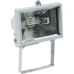 PROIETTORE 150W IP54 + STAFFA BIANCA + LAMPADINA 12OW 950LM