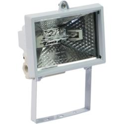 PROIETTORE 150W IP54 + STAFFA BIANCA + LAMPADINA 12OW 950LM 