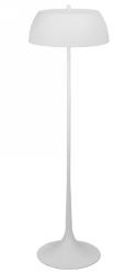 PIANTANA IN METALLO BIANCO 2X60W