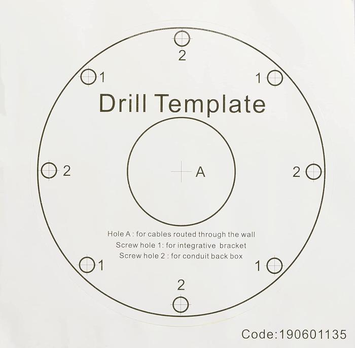 HIKVISION DS-1260ZJ Box posteriore di giunzione