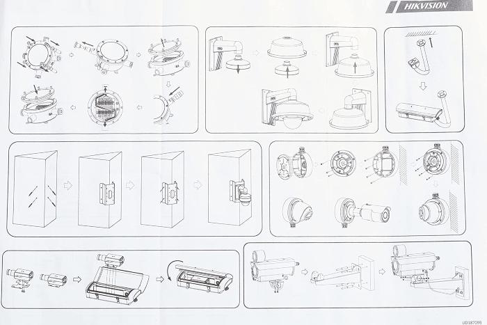 HIKVISION DS-1260ZJ Box posteriore di giunzione