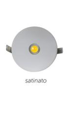 Faretto led 2W ip20 nickel 4000k 80Lm 12Vdc