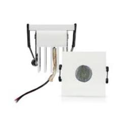 Faretto da incasso quadrato con alimentatore