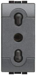 Bticino Living International Presa Bipasso 2P+T 10/16A 250Vac L4180
