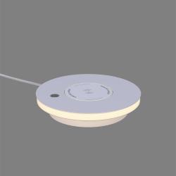 LAMPADA DA TAVOLO RICARICABILE WIRELESS BIANCA