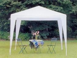 Gazebo Oasis 300x300 cm.  3X3 MT BIANCO STRUTTURA METALLO