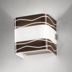 ANTEA LUCE 5944.10 APPLIQUE DA PARETE 10X10 G9 WENGE'