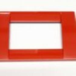 Vimar IDEA PLACCA CLASSICA SILK 3 MODULI ROSSO