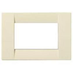 Vimar IDEA PLACCA CLASSICA SILK 3 MODULI BIANCO
