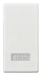 Vimar Tasto 1M + diffusore bianco