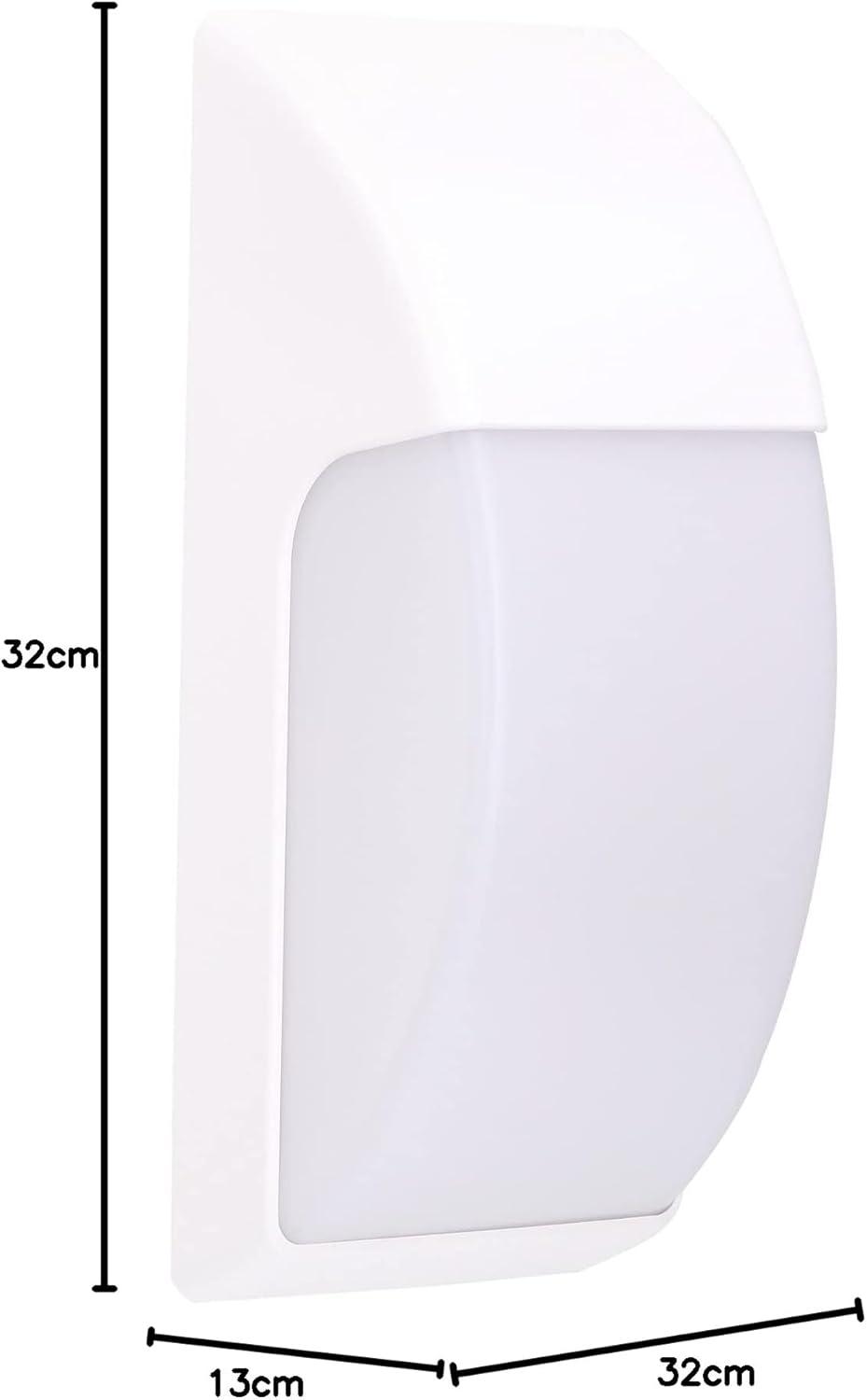 Forlight Lampada Da Parete Ip65 Area E27 15W Bianco 1263Lm