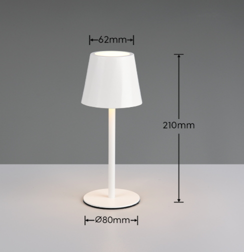 LAMPADA TAVOLO BIANCA 1.6W 2700K - 6500K R55961131 TRIO LIGHTING