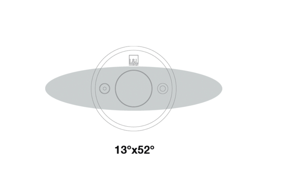 FARETTO DA INCASSO PER ESTERNO BRIGHT2.4 5W 24Vdc 3000K 34° ACCIAIO INOX