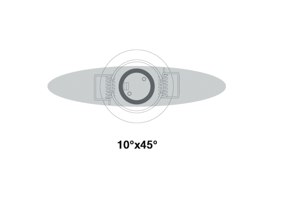 FARETTO DA INCASSO EYES3.0 2W 500mA 3000K 40° CROMATO