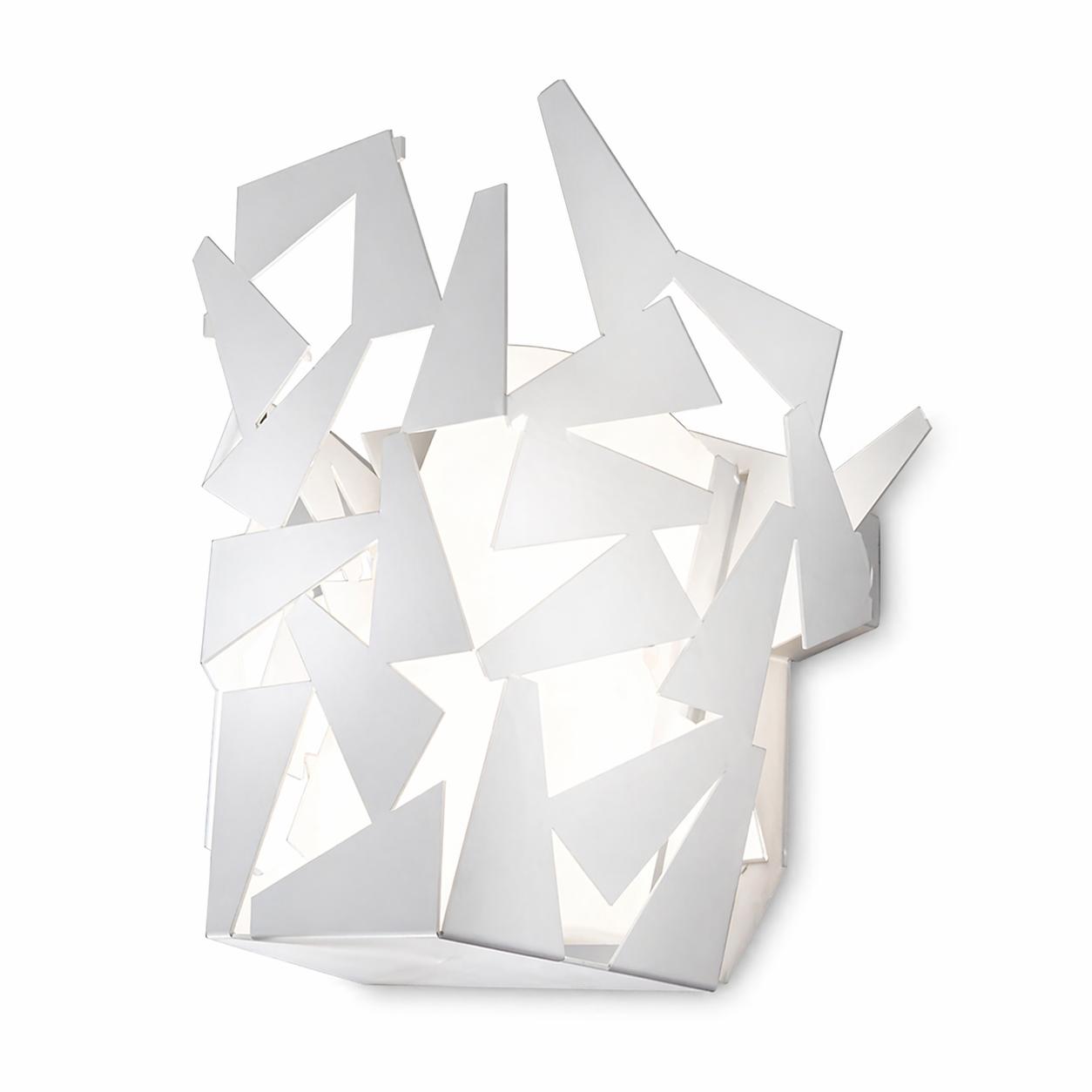 Applique Linea Light Fracta 7015 1XE27 BIANCO
