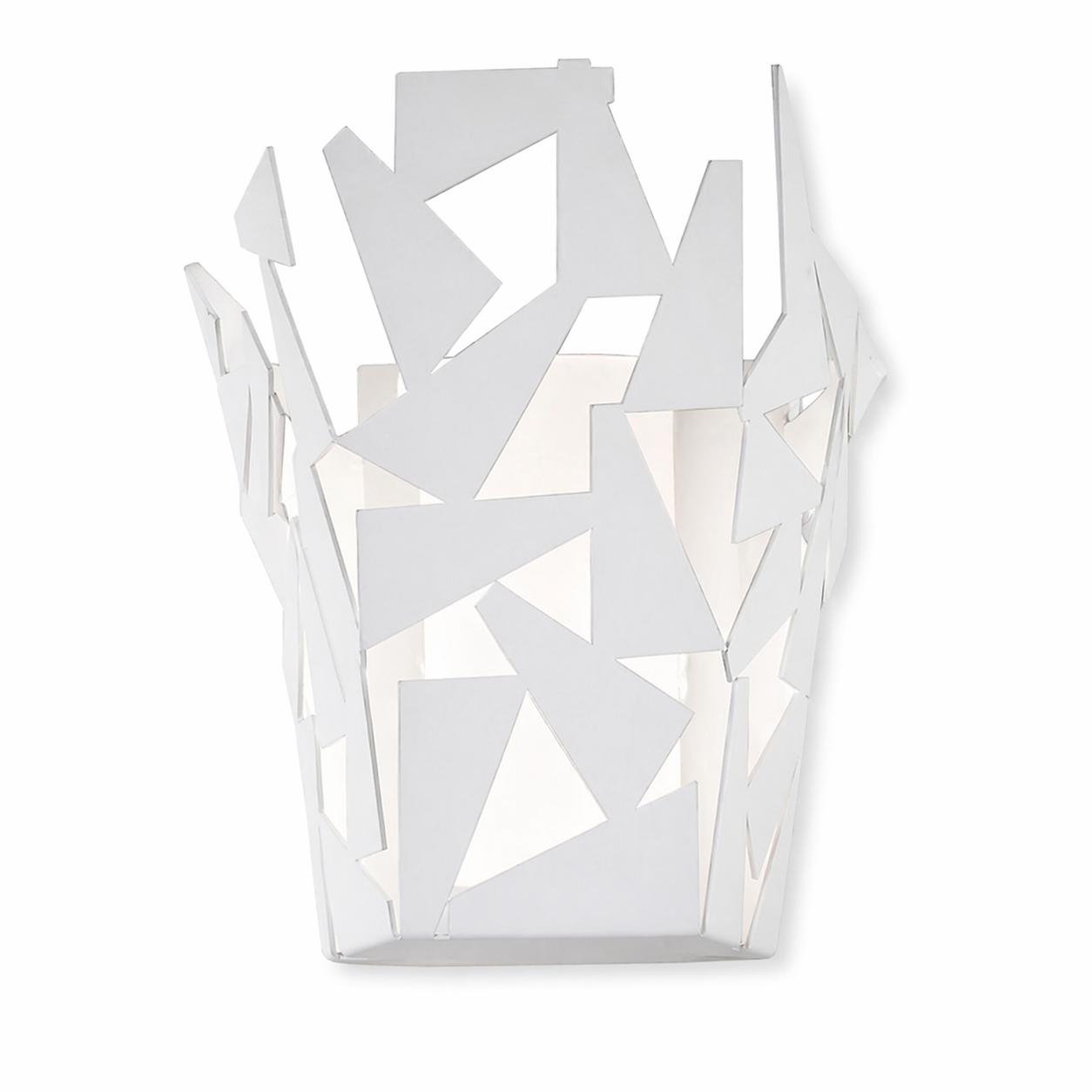 Applique Linea Light Fracta 7015 1XE27 BIANCO