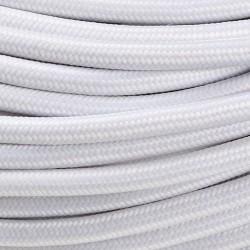 CAVO TRECCIA SETA 3X0,75 BIANCO – FAI 8900/3075/BIA PREZZO AL MT