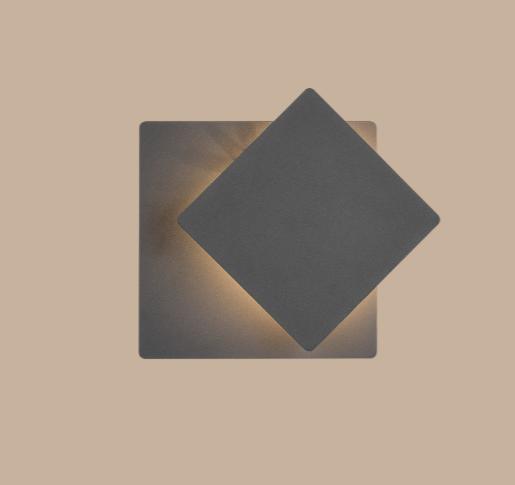 TRIO 240319132 MIO lampada da parete SMD LED 6W/560lm 3000K nero opaco