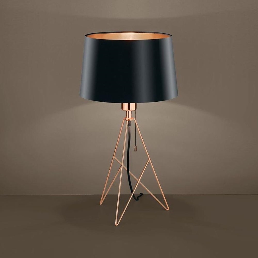 EGLO 39178 Camporale Lampada da tavolo rame nero