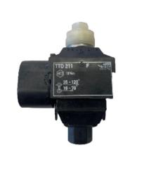 MORSETTO A PERFORAZIONE D ISOLANTE