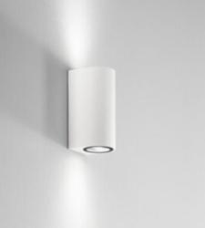 APPLIQUE DA PARETE IN ALLUMINIO BIANCO 150X68X80 GU10