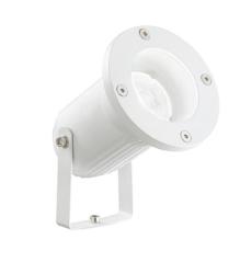 FARETTO DA ESTERNO IN ALLUMINIO BIANCO IP54 170x d.100 GU10