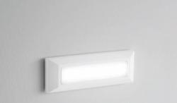 LAMPADA DA PARETE SEGNAPASSO BIANCO/ANTRACITE Led 4w 3000K o 4000K IP65