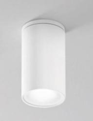 PLAFONE CILINDRICO IN ALLUMINIO 60x106 GU10 BIANCO