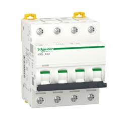 Interruttore magnetotermico iC60a 4P C 6A 4500A