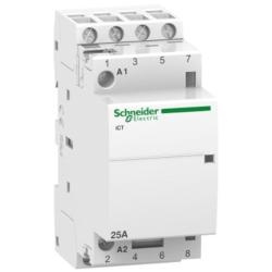 Contattore iCT 4NA 25A comando 24Vca