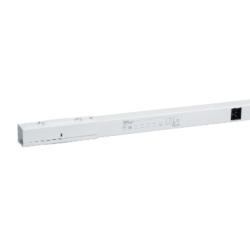 Canalis - Elemento rettilineo 25 A 3 m  2 circuiti Bianco 3L + N + PE