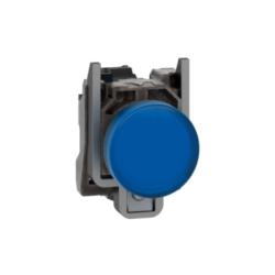 LAMPADA SPIA BLU LED 110V Ø22