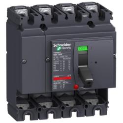 Interruttore Compact NSX160B 100 A 4 poli S/sganciatore