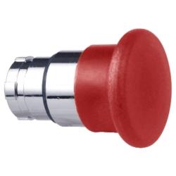 TESTA PULSANTE  Ø 40 MM FUNGO  ROSSO IMPULSO Ø 22