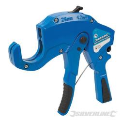 Silverline - Tagliatubi ad azione rapida per tubi in plastica 42 mm