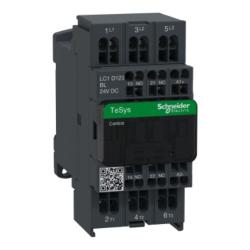 Contattore TeSys LC1D 3 poli AC3 440V 12 A 24 V CC
