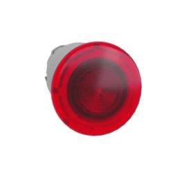 esta pulsante a fungo luminoso Ø40 - PREMERE-TIRARE Ø22 - rosso- per LED universale