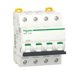 Interruttore magnetotermico iC60a 4P C 16A 4500A